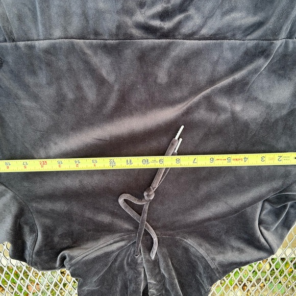 Lands End Velour Hooded Pull Over Warm Top - Picture 12 of 12